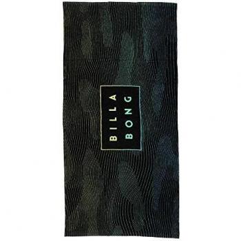 BILLABONG Die Cut Towel, Toalla de playa para Hombre, Negro