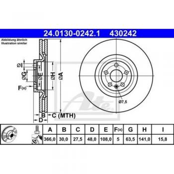 Bremsscheibe 24.0130-0242.1