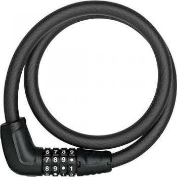 Abus Tresor 6412C/120 Black Spiral Cable Lock - 120cm Security Lock