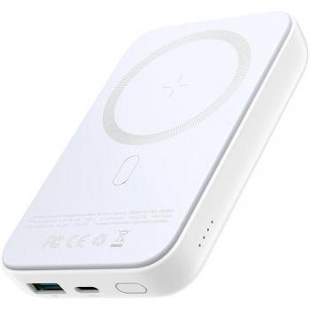 Powerbank Joyroom JR-W020 Magnético 10000mAh 20W con Carga Rápida USB-C y USB-A - Blanco