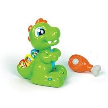 Baby Clementoni - Dientecito el dinosaurio, juguete para bebé