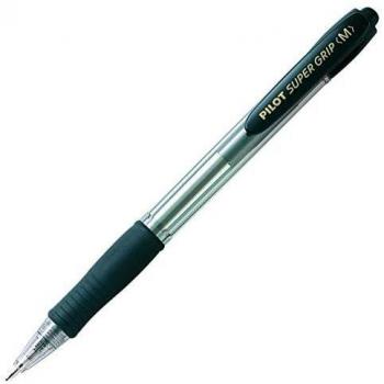 Pilot 714344 Super Grip - Bolígrafo de punta redonda