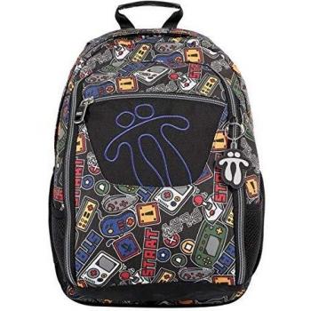 TOTTO Mochila P Tablet Y Pc Cartulina Mochila Tipo Casual, Multicolor, 40 cm, 25 Litros