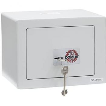 Caja Fuerte de Acero Arregui D-HC/0 con Cerradura de Llave, Fácil Instalación y Uso, Dimensiones 17 x 23 x 17 cm, Capacidad 5 L