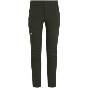 Pantalones de trekking Salewa Puez Orval 2 Durastrech para hombre, color verde oscuro, talla L
