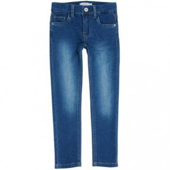Jeans infantiles X-Slim Name It Theo en denim azul medio 6 años