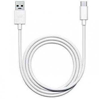 OPPO Cavo USB VOOC 1 Metro, Tipo C, Bianco