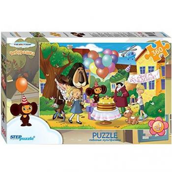 Rompecabezas Paso a Paso Cheburashka - 360 Piezas
