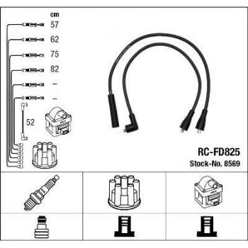 NGK 8569 Juego de cables de encendido
