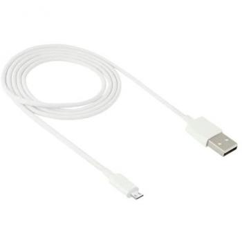 CABLE CARGADOR ANDROID 2A 1M - Cable cargador USB/Micro, longitud de 1 metro, capacidad de carga de 2 amperios