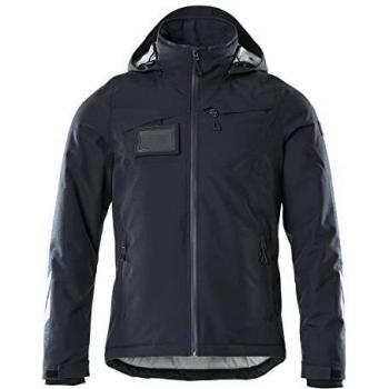Chaqueta de Invierno Mascot Accelerate 18335, L, Negro-Azul, Impermeable y Transpirable