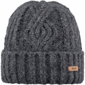 Barts Farrah Women's Beanie Hat - Charcoal, Cable Knit Design