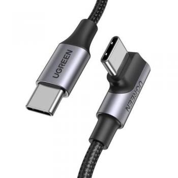 Cable USB-C a USB-C UGREEN US334 5A, PD 100W, 2m (Negro)