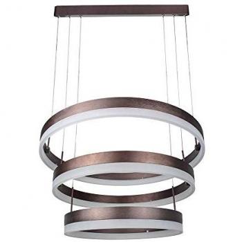 Lámpara de Techo LED Regulable 82W en Color Café con Luz Suave 3000K
