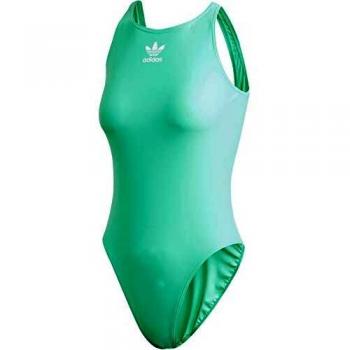 adidas TRF Swim Traje de Baño, Mujer, Prism Mint/White, 38