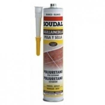 Masilla poliuretano 300ml115794 gris de 12 unidades