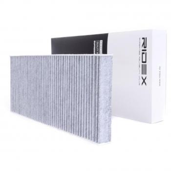 Filtro de habitáculo RIDEX 424I0208 con carbón activo para FIAT, PEUGEOT y CITROËN