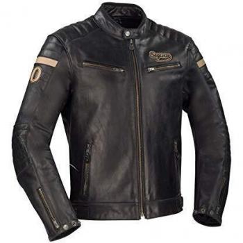 Bering Chaqueta moto Segura MORTYMER Negro, Negro, S