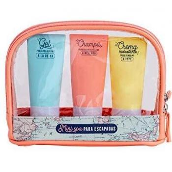 Mr. Wonderful Neceser de Viaje-Mini SPA para escapadas, Multicolor, Talla única