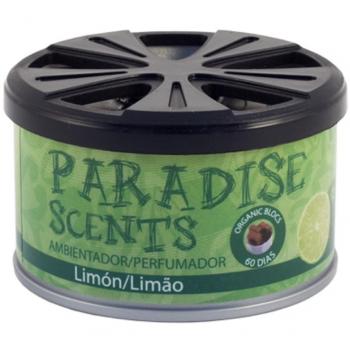 Ambientador Orgánico Lata 37 grs AROMA LIMÓN Paradise Scents coche/ hogar
