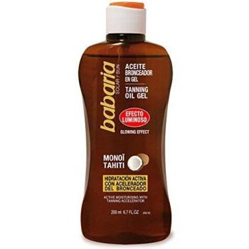 Babaria Aceite Bronceador Solar Gel Luminoso - 200 ml