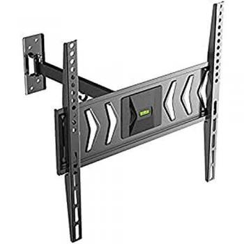 Soporte de Pared para TV iggual SPTV06, Compatible con Televisiones de 32-55, Capacidad hasta 25 Kilos, Color Negro