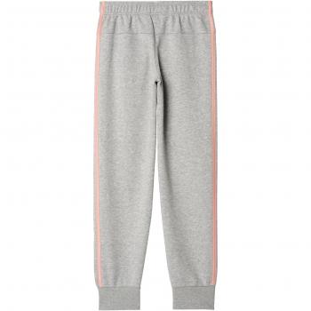 adidas Yg 3S Slim Pant Pantalón, Niñas, Gris