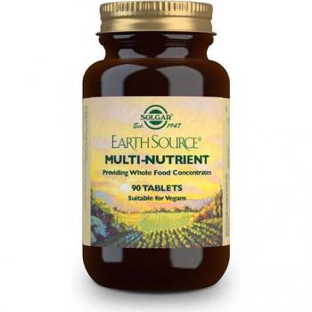 Solgar Earth Source Multi Nutrient - Whole Food - 90 Tablets