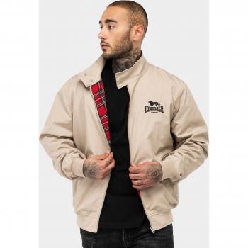Lonsdale London Classic All-Weather Jacket Beige Tartan 2XL for Men