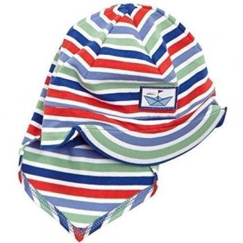 Sterntaler Piratentuch m. Nackenschutz-Sombrero Bebé-Niñas    Blau