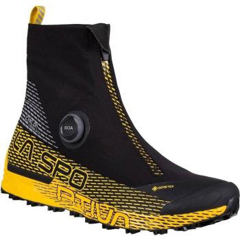 La Sportiva Zapatillas de trail running Cyklon Cross GORE-TEX para hombre, color negro y amarillo, talla 41