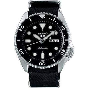 Seiko Men's Analogue Automatic Watch with Cloth Strap SRPD55K3
