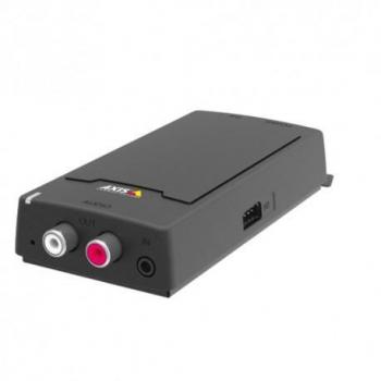 Axis 02370-001 Network Bridge - High-Speed Ethernet LAN Repeater in Sleek Black Color