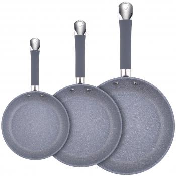 Set de 3 Sartenes Profesionales 20/24/28 cm San Ignacio Premium