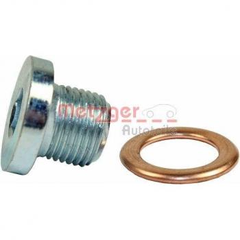Tapón de drenaje de aceite METZGER 8030002, roscado, para colector de aceite