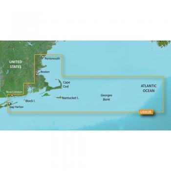 Garmin BlueChart g2 Vision HD VUS003R Cape Cod MicroSD/SD Card 010-C0704-00