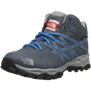 The North Face Hedgehog Hiker Mid Waterproof, Botas de Senderismo Unisex Niños, Gris