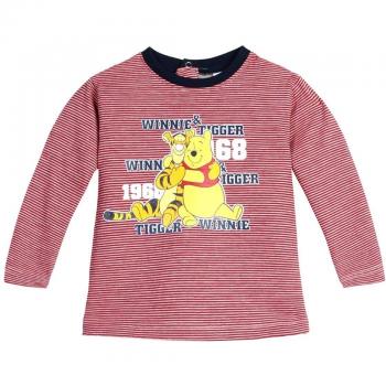Tee shirt rayé bébé manches longues Winnie l'ourson et Tigrou de 6 à 23mois