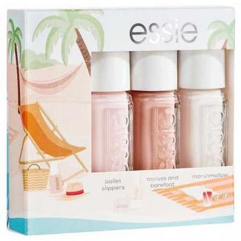 ESSIE Mini Trio Summer 2022 - Ballet Slippers, Topless & Barefoot, Marshmallow
