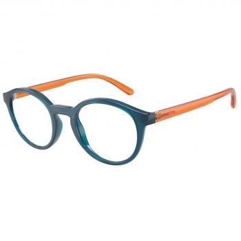 Arnette AN7242 Allye 2901 Men's Eyeglasses Blue Size 48 - Frame Only, Free Lenses, HSA/FSA Insurance, Blue Light Block Available