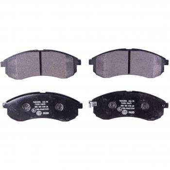 Juego de pastillas de freno HELLA 8DB 355 010-281, kit de plaquetas de freno para frenos a disco