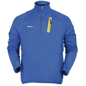 Izas Shavano - Forro polar para hombre, color azul royal / amarillo, talla XXL
