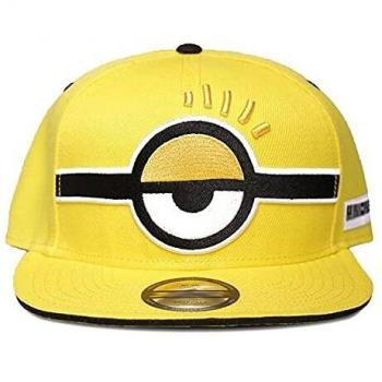 Difuzed Universal-Minions-Snapback Cap Yellow Gorra de bisbol, Amarillo, Talla única para Hombre
