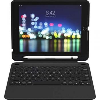 Zagg Rugged Messenger Teclado para móvil Francés Negro Bluetooth - Teclados para móviles