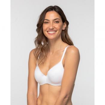 Sujetador invisible 24 horas confort con aros extraíbles Playtex 4183 105 Blanco C