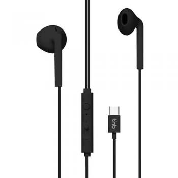 Auriculares Intra-auriculares con Cable USB-C TNB C-BUDS - Negros