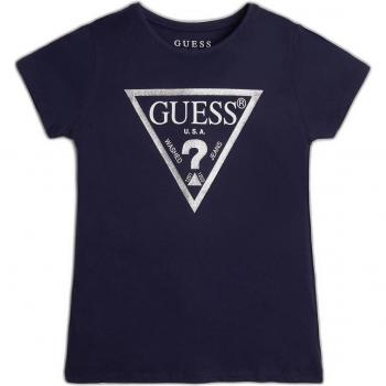 T-Shirt Logodreieck Metallic-Optik Girl's T-shirt Guess Core