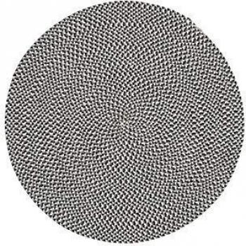 Kave Home - Alfombra Rodhe Ø 100 cm Gris