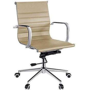 Sillón Ejecutivo Beige de Metal Capaldo