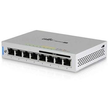 Ubiquiti UniFi 8-Port Managed Gigabit Ethernet Switch with PoE, 60W